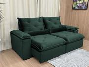 Sofá Retrátil Reclinável 2,30 m Verde Musgo 505 Zuqui Plus Sofá Retrátil Reclinável 2,30 m Verde Musgo 505 Zuqui Plus