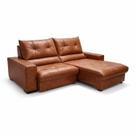 Sofá Retrátil Reclinável 250cm Veludo Teka Caramelo Sofá Retrátil Reclinável 250cm Veludo Teka Caramelo