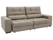 Sofá Retrátil Reclinável 3 Lugares Suede Brunello Linoforte Sofá Retrátil Reclinável 3 Lugares Suede Brunello Linoforte