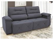 Sofá Retrátil Reclinável 3 Lugares Suede Moviment Grazzia Linoforte
