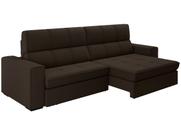 Sofá Retrátil Reclinável 4 Lugares Suede