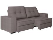 Sofá Retrátil Reclinável 4 Lugares Suede Moviment Artesano Linoforte
