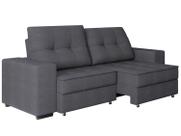 Sofá Retrátil Reclinável 4 Lugares Suede Moviment Artesano Linoforte