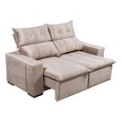 Sofá Retrátil Reclinável Denise 185cm Com Pillow Top
