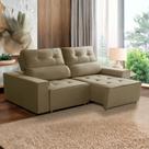 Sofá Retrátil Reclinável Estofado Price 180cm Veludo Shop