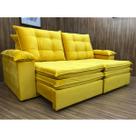 Sofá Retrátil Reclinável Extremamente Confortável em Veludão Sevilha Sofá Retrátil Reclinável Extremamente Confortável em Veludão Sevilha