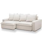 Sofá Retrátil Reclinável Para Sala De Estar Living 195cm Vên