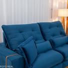 Sofá Retrátil Reclinável Toronto 2.50m - D33 e Molas Ensacadas