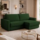 Sofá Sala de Estar Nilo Retratil Manual 180cm 2 Lugares Linho Verde M1 - Monari Design
