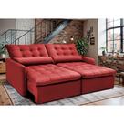 Sofá Sem Caixa 1,80m SoftGel Celeste. Velusoft Cama inBox