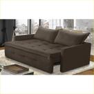Sofá Sem Caixa Retrátil e Reclinável 1,65m com Molas Maira Suede Rover & Beato Sofá Sem Caixa Retrátil e Reclinável 1,65m com Molas Maira Suede Rover & Beato