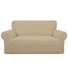 Sofá Slipcover Stretch Loveseat Lavável à Areia