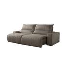 Sofá Viena Retrátil e Reclinável 230m Movenzo Estofados