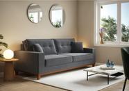 Sofá Vitória 2,10m com 3 Lugares em Linho