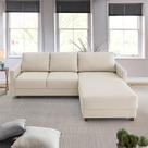 Sofá Zante Chaise e 2 Lugares Estofama Sofá Zante Chaise e 2 Lugares Estofama