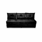 Sofanete Sofá de 3 lugares Sofá Cama de Casal Bicama em Suede 178cm
