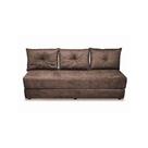 Sofanete Sofá de 3 lugares Sofá Cama de Casal Bicama em Suede 178cm Sofanete Sofá de 3 lugares Sofá Cama de Casal Bicama em Suede 178cm