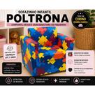 Sofazinho Infantil Poltrona Decorativa QuebraCabeça