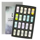 Soft Pastels Jack Richeson Value Spectrum Lights 5, 20 unidades