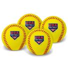 Softballs de espuma Franklin Sports Practice (4) Tamanho oficial dos EUA