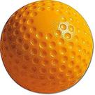 Softballs Macgregor 12 bolas de softballs amarelas com covinhas (uma dúzia)