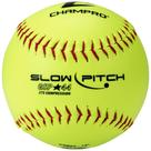 Softbol CHAMPRO Game ASA Slow Pitch 12 polegadas, pacote com 12