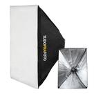 Softbox 50x70 Profissional com Haze e Soquete para Fotografia e Vídeo TPFoto