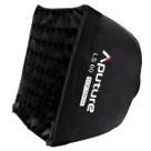 Softbox Aputure LS60 com grade de controle de luz