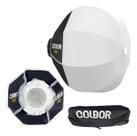 Softbox Balão Chines Colbor 25cm Mini Bowens Para Led Wonder