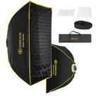 Softbox Bowens Greika 60x90cm Dobrável Com Grid Colmeia - Gkd3-60x90