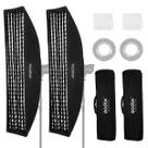 Softbox Godox FW30x120cm/12x47cm com Honeycomb Grid x2