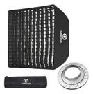 Softbox Greika 40x40cm Com Grade Montagem Bowens