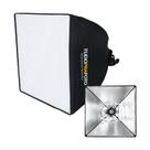 Softbox Iluminador 40x40 Tudoprafoto Soquete E27 com Difusor