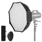 Softbox Octagonal RZD-55cm Bowens com Grade Montagem Rápida