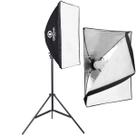 Softbox Para Lâmpada E27 Greika 50x70 Cm + Tripé 2 Metros Softbox Para Lâmpada E27 Greika 50x70 Cm + Tripé 2 Metros