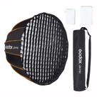 Softbox parabólico GODOX QR-P90 90 cm com difusores para Bowens