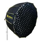 Softbox parabólico Greika GKH-45 com grade (45cm) para flash dedicado