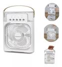 softdigit Ventilador Portátil de Mesa Mini Ar Condicionado Umidificador Climatizador Led Água e Gelo 3 Velocidades Led