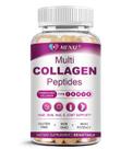 Softgel de colágeno MENXI Multi Tipo I, II, III, V, X com Biotina 60