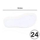 Solado em EVA Branco para Chinelo - Infantil