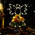 Solar Angel Lights Lmtocs com girassol à prova d'água
