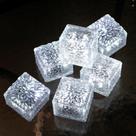 Solar Brick Lights JKIMK Waterproof Patio Garden, pacote com 6