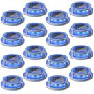 Solar Deck Lights SideInlar 16 LEDs azul/vermelho à prova d'água