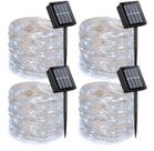 Solar Fairy Lights QITONG 4x33 pés 100 LED à prova d'água 8 modos