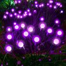 Solar Firefly Lights Albelt Halloween Outdoor 48 LED
