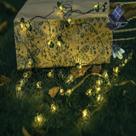 Solar Firefly Lights ANGMLN 30 LED Fairy String 6m Outdoor