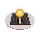 Solar Flag Pole Light Titan 6 LED 287 Lux para 4,5 a 7,6 m