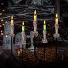 Solar Halloween Pathway Lights ILLUMINEW, pacote com 5, à prova d'água