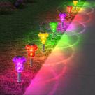 Solar Mushroom Lights Benany, pacote com 16 unidades, impermeável ao ar livre