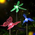 Solar Pathway Lights OxyLED, pacote com 3 pacotes de Halloween que mudam de cor